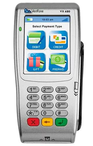 VeriFone (Верифон) VX680  GPRS переносной POS-терминал 